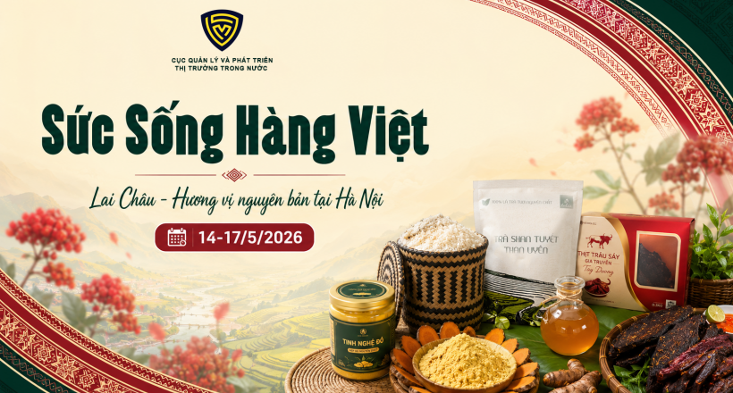 Bộ Công Thương hỗ trợ quảng bá sản phẩm Lai Châu qua Chương trình ‘Sức sống hàng Việt’ số 6
