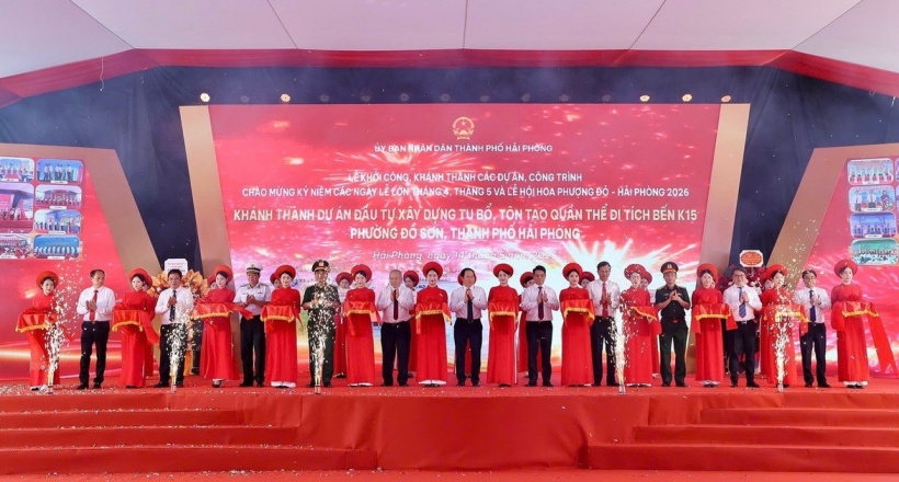 Hải Phòng đồng loạt khởi công, khánh thành 14 dự án trọng điểm