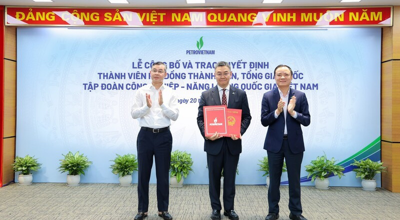 Ông Lê Mạnh Cường giữ chức Tổng Giám đốc Petrovietnam