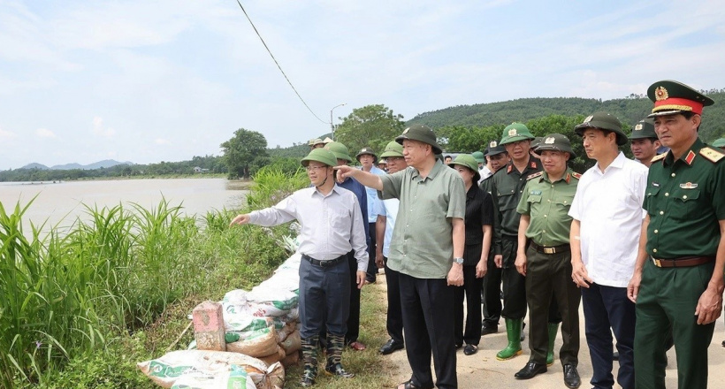 Tổng Bí thư, Chủ tịch nước Tô Lâm gửi thư nhân kỷ niệm Ngày truyền thống phòng, chống thiên tai