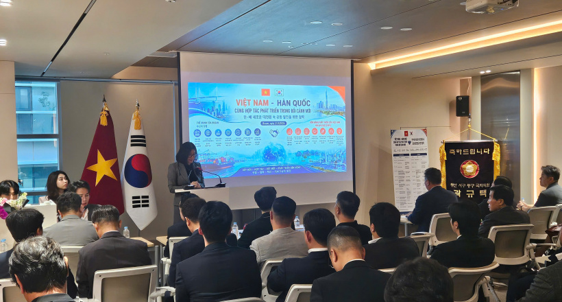 Kết nối giao thương doanh nghiệp Việt Nam tại Hàn Quốc