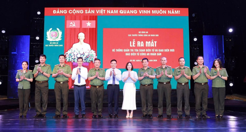 Báo Công an nhân dân ra mắt hệ thống quản trị toà soạn điện tử và giao diện mới