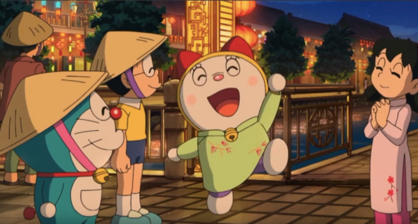 Loạt thắng cảnh, ẩm thực Việt Nam gây sốt khi xuất hiện trong phim đặc biệt của Doraemon