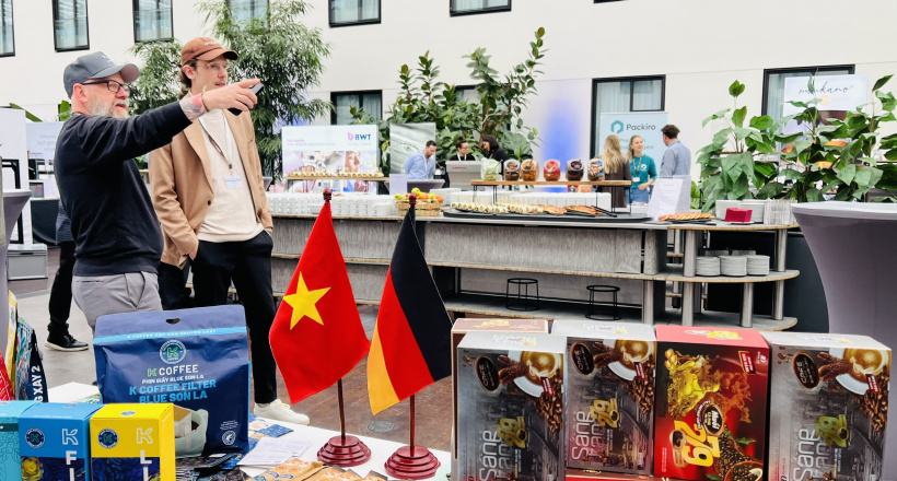 Đẩy mạnh quảng bá cà phê Việt Nam tại Kaffee Campus Berlin 2026