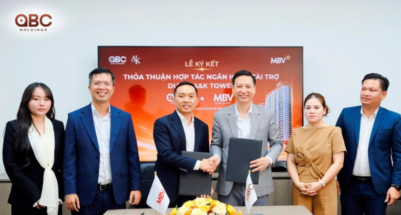 OBC Holdings và MBV ký kết hợp tác, mở rộng giải pháp tài chính cho khách hàng A&K Tower