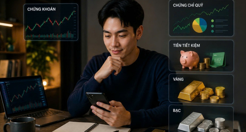 Chàng trai 27 tuổi sở hữu tới 5 kênh đầu tư, “dắt túi” hàng trăm triệu đồng