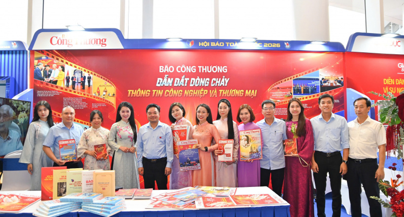 Chùm ảnh các hoạt động của Báo Công Thương tại Hội Báo toàn quốc 2026