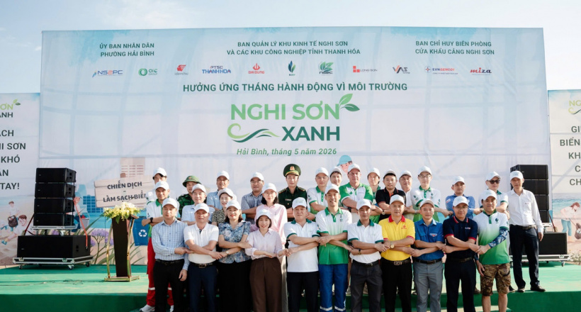 Chương trình bảo vệ môi trường biển "Nghi Sơn Xanh" 2026: Từ sáng kiến tiên phong đến chương trình hành động