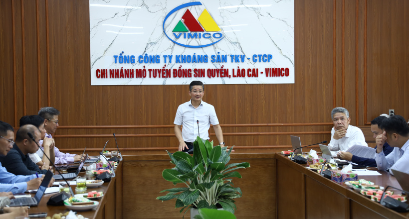 Bộ Công Thương làm việc với Tổng công ty Khoáng sản TKV về an toàn và phòng, chống thiên tai