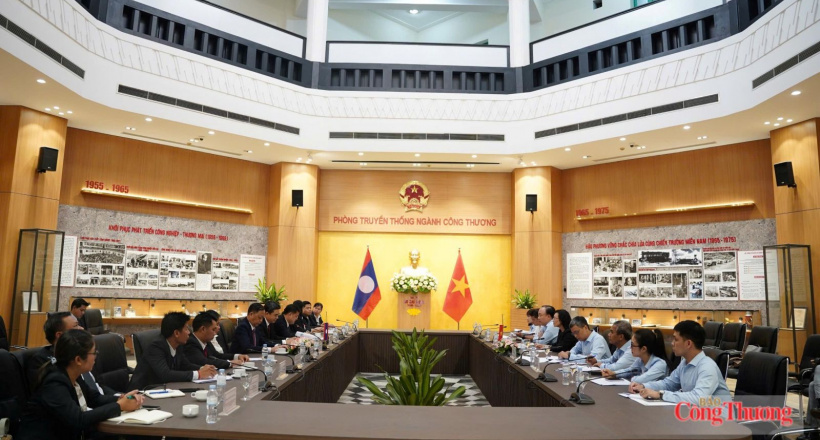 Thứ trưởng Phan Thị Thắng tiếp Thứ trưởng Bộ Công Thương Lào Phouthavanh Nanthavong