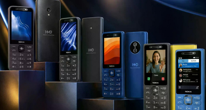 HMD ra mắt 4 mẫu điện thoại Nokia có hỗ trợ AI