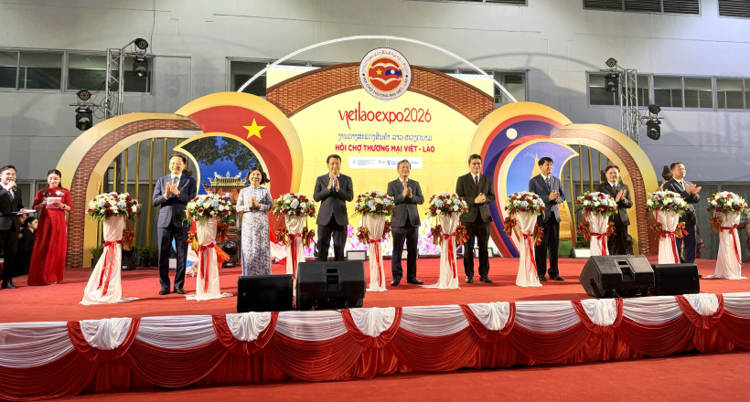 Khai mạc Hội chợ Thương mại Việt - Lào (VIETLAO EXPO 2026)