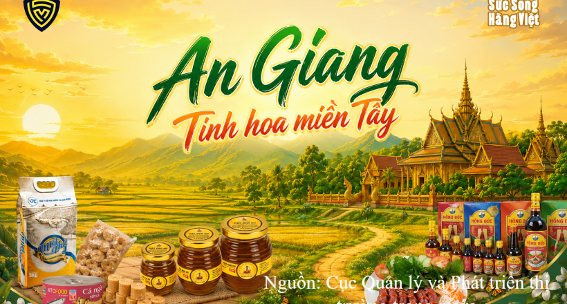 Bộ Công Thương hỗ trợ quảng bá đặc sản An Giang qua chương trình Sức sống hàng Việt