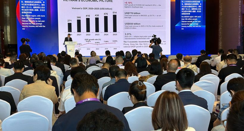 Đoàn xúc tiến đầu tư tại Trung Quốc nhân dịp Hội chợ Thương mại Trung Quốc - ASEAN (CAEXPO)