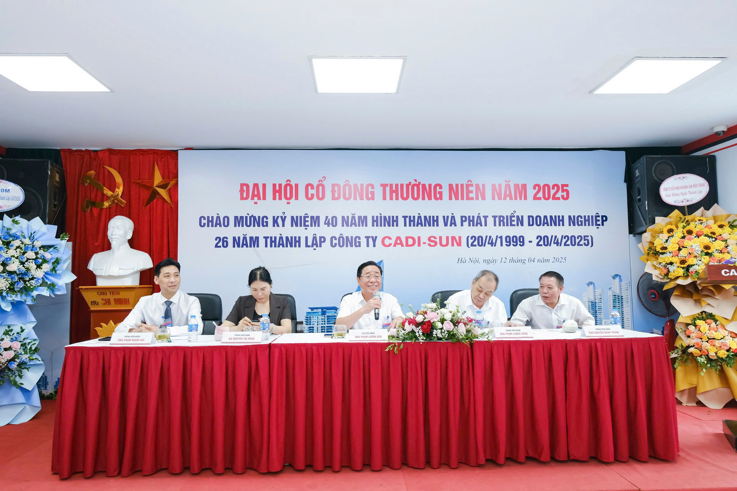 CADI-SUN đặt mục tiêu tăng trưởng doanh thu 15% năm 2025