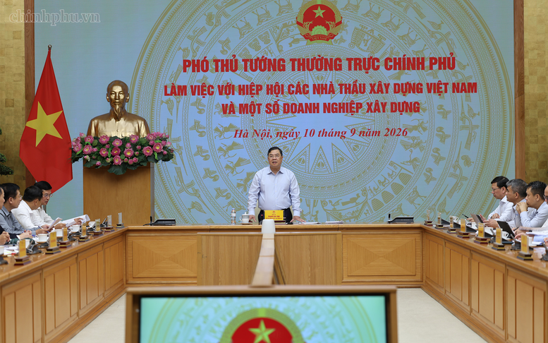 Phó Thủ tướng Thường trực Phạm Gia Túc yêu cầu xử lý thực chất các kiến nghị của doanh nghiệp xây dựng