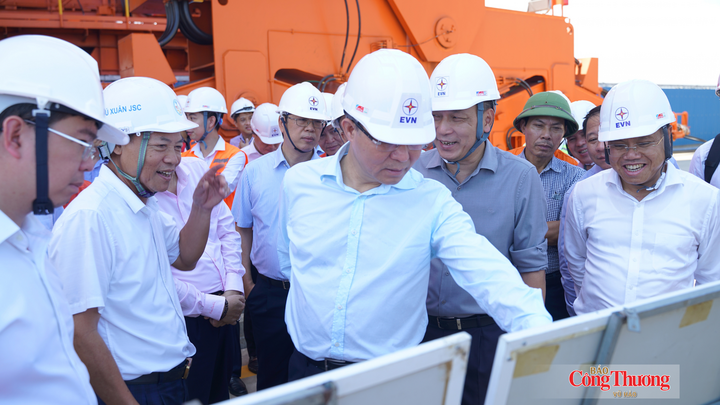 Bộ trưởng Lê Mạnh Hùng chỉ đạo đẩy nhanh tiến độ các dự án tại Trung tâm Điện lực Quảng Trạch  - 10