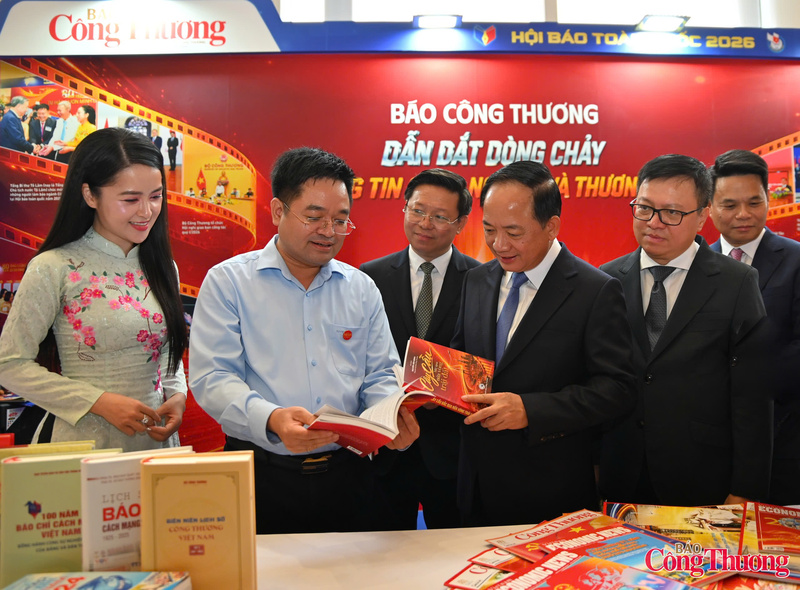 Ấn tượng gian trưng bày của Báo Công Thương tại Hội Báo toàn quốc 2026 - 3