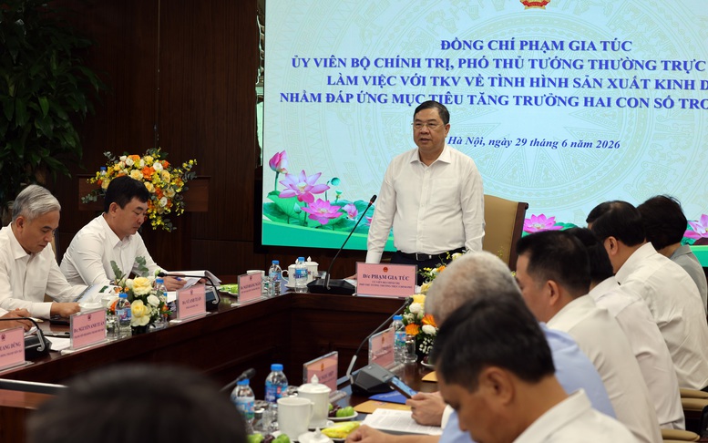Phó Thủ tướng Thường trực Phạm Gia Túc làm việc với TKV về thúc đẩy tăng trưởng hai con số
