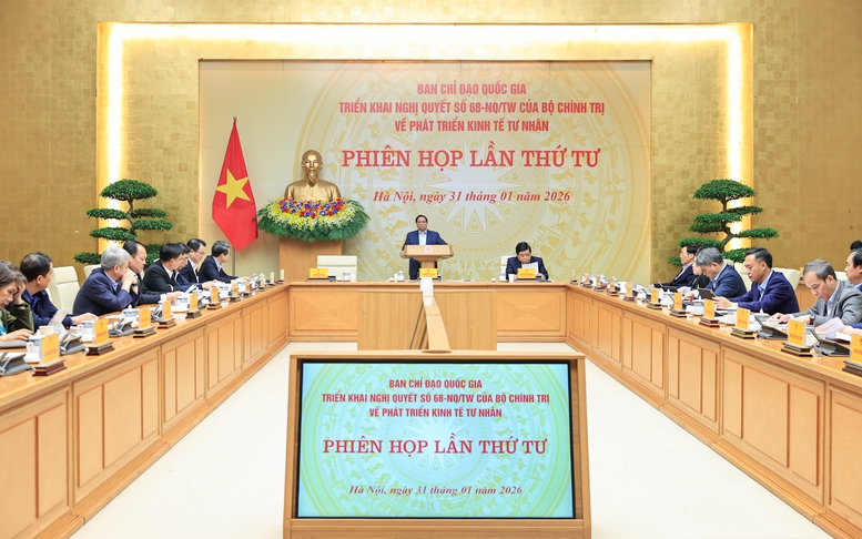 Thủ tướng chủ trì phiên họp lần thứ 4 Ban Chỉ đạo về phát triển kinh tế tư nhân